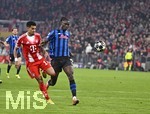 18.03.2026,  Fussball UEFA Championsleague 2025/2026: Achtelfinale Rückspiel,  FC Bayern München - Atalanta Bergamo, in der Allianz-Arena München, Luis Diaz (FC Bayern München) trifft zum 4:0 
  

