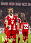 18.03.2026,  Fussball UEFA Championsleague 2025/2026: Achtelfinale Rückspiel,  FC Bayern München - Atalanta Bergamo, in der Allianz-Arena München, Torjubel Harry Kane (FC Bayern München) 