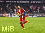 18.03.2026,  Fussball UEFA Championsleague 2025/2026: Achtelfinale Rückspiel,  FC Bayern München - Atalanta Bergamo, in der Allianz-Arena München, Luis Diaz (FC Bayern München) Torjubel 
