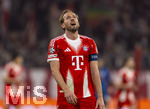 18.03.2026,  Fussball UEFA Championsleague 2025/2026: Achtelfinale Rückspiel,  FC Bayern München - Atalanta Bergamo, in der Allianz-Arena München, Harry Kane (FC Bayern München) unzufrieden 