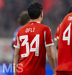 18.03.2026,  Fussball UEFA Championsleague 2025/2026: Achtelfinale Rückspiel,  FC Bayern München - Atalanta Bergamo, in der Allianz-Arena München, Deniz Ofli (FC Bayern München) mit der Rückennummer 34 