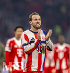 18.03.2026,  Fussball UEFA Championsleague 2025/2026: Achtelfinale Rückspiel,  FC Bayern München - Atalanta Bergamo, in der Allianz-Arena München, Harry Kane (FC Bayern München) nach dem Spiel 