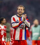 18.03.2026,  Fussball UEFA Championsleague 2025/2026: Achtelfinale Rückspiel,  FC Bayern München - Atalanta Bergamo, in der Allianz-Arena München, Harry Kane (FC Bayern München) nach dem Spiel 