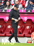 21.03.2026, Fussball Bundesliga 2025/2026, 27.Spieltag, FC Bayern München - 1.FC Union Berlin, in der Allianz-Arena München,      Trainer Steffen Baumgart (Union Berlin) nachdenklich.


