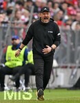 21.03.2026, Fussball Bundesliga 2025/2026, 27.Spieltag, FC Bayern München - 1.FC Union Berlin, in der Allianz-Arena München,      
Trainer Steffen Baumgart (Union Berlin) in Rage

