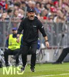 21.03.2026, Fussball Bundesliga 2025/2026, 27.Spieltag, FC Bayern München - 1.FC Union Berlin, in der Allianz-Arena München, Trainer Steffen Baumgart (Union Berlin) in Rage