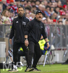 21.03.2026, Fussball Bundesliga 2025/2026, 27.Spieltag, FC Bayern München - 1.FC Union Berlin, in der Allianz-Arena München, Trainer Steffen Baumgart (Union Berlin) in Rage 