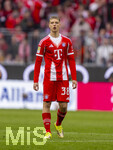 21.03.2026, Fussball Bundesliga 2025/2026, 27.Spieltag, FC Bayern München - 1.FC Union Berlin, in der Allianz-Arena München, Erblin Osmani (Bayern München) 