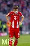 21.03.2026, Fussball Bundesliga 2025/2026, 27.Spieltag, FC Bayern München - 1.FC Union Berlin, in der Allianz-Arena München, Joshua Kimmich (FC Bayern München) nachdenklich 