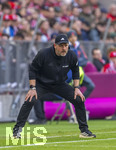 21.03.2026, Fussball Bundesliga 2025/2026, 27.Spieltag, FC Bayern München - 1.FC Union Berlin, in der Allianz-Arena München, Trainer Steffen Baumgart (Union Berlin) nachdenklich 