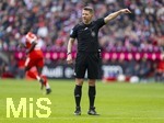 21.03.2026, Fussball Bundesliga 2025/2026, 27.Spieltag, FC Bayern München - 1.FC Union Berlin, in der Allianz-Arena München, Schiedsrichter Patrick Ittrich 