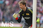 21.03.2026, Fussball Bundesliga 2025/2026, 27.Spieltag, FC Bayern München - 1.FC Union Berlin, in der Allianz-Arena München, Torwart Frederik Rönnow (Union Berlin) 