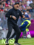 21.03.2026, Fussball Bundesliga 2025/2026, 27.Spieltag, FC Bayern München - 1.FC Union Berlin, in der Allianz-Arena München, Trainer Steffen Baumgart (Union Berlin) in Rage.
