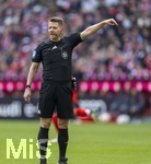 21.03.2026, Fussball Bundesliga 2025/2026, 27.Spieltag, FC Bayern München - 1.FC Union Berlin, in der Allianz-Arena München, Schiedsrichter Patrick Ittrich 
