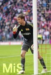 21.03.2026, Fussball Bundesliga 2025/2026, 27.Spieltag, FC Bayern München - 1.FC Union Berlin, in der Allianz-Arena München, Torwart Frederik Rönnow (Union Berlin) 