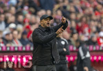 21.03.2026, Fussball Bundesliga 2025/2026, 27.Spieltag, FC Bayern München - 1.FC Union Berlin, in der Allianz-Arena München, Trainer Vincent Kompany (FC Bayern München) gibt Anweisungen