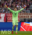 21.03.2026, Fussball Bundesliga 2025/2026, 27.Spieltag, FC Bayern München - 1.FC Union Berlin, in der Allianz-Arena München, Torwart Jonas Urbig (FC Bayern München) 