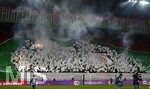 22.03.2026, Fussball 1. Bundesliga 2025/2026, 27.Spieltag, FC Augsburg - VfB Stuttgart, in der WWK-Arena Augsburg.
 Choreografie der Augsburger Fans

