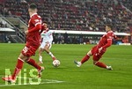 22.03.2026, Fussball 1. Bundesliga 2025/2026, 27.Spieltag, FC Augsburg - VfB Stuttgart, in der WWK-Arena Augsburg. Ermedin Demirovic (Stuttgart) trifft zum 2:5 
 

