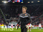 22.03.2026, Fussball 1. Bundesliga 2025/2026, 27.Spieltag, FC Augsburg - VfB Stuttgart, in der WWK-Arena Augsburg. Torwart Alexander Nübel (Stuttgart) 