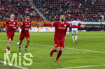 22.03.2026, Fussball 1. Bundesliga 2025/2026, 27.Spieltag, FC Augsburg - VfB Stuttgart, in der WWK-Arena Augsburg. Torjubel Deniz Undav (Stuttgart) 