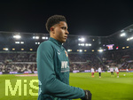 22.03.2026, Fussball 1. Bundesliga 2025/2026, 27.Spieltag, FC Augsburg - VfB Stuttgart, in der WWK-Arena Augsburg. Noahkai Dominic Banks (FC Augsburg) 