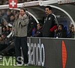 27.03.2026, Fussball Freundschafts-Länderspiel, Schweiz - Deutschland, im Stadion St.-Jakob-Park in Basel (Schweiz). Trainer Julian Nagelsmann (Deutschland) nachdenklich.
