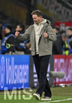 27.03.2026, Fussball Freundschafts-Länderspiel, Schweiz - Deutschland, im Stadion St.-Jakob-Park in Basel (Schweiz). Trainer Julian Nagelsmann (Deutschland) jubelt zum Schluss