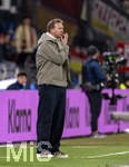 27.03.2026, Fussball Freundschafts-Länderspiel, Schweiz - Deutschland, im Stadion St.-Jakob-Park in Basel (Schweiz). Trainer Julian Nagelsmann (Deutschland) gibt Anweisungen 