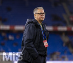 27.03.2026, Fussball Freundschafts-Länderspiel, Schweiz - Deutschland, im Stadion St.-Jakob-Park in Basel (Schweiz). DFB-Geschäftsführer Andreas Rettig (Deutschland) auf dem Spielfeld. 