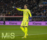 27.03.2026, Fussball Freundschafts-Länderspiel, Schweiz - Deutschland, im Stadion St.-Jakob-Park in Basel (Schweiz). Torwart Gregor Kobel (Schweiz) 