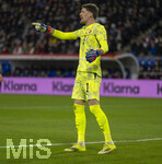 27.03.2026, Fussball Freundschafts-Länderspiel, Schweiz - Deutschland, im Stadion St.-Jakob-Park in Basel (Schweiz). Torwart Gregor Kobel (Schweiz) 