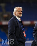 27.03.2026, Fussball Freundschafts-Länderspiel, Schweiz - Deutschland, im Stadion St.-Jakob-Park in Basel (Schweiz). Sportdirektor Rudi Völler (Deutschland) auf dem Spielfeld.