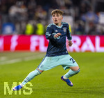 27.03.2026, Fussball Freundschafts-Länderspiel, Schweiz - Deutschland, im Stadion St.-Jakob-Park in Basel (Schweiz). Lennart Karl (Deutschland) 