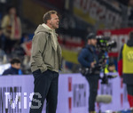 27.03.2026, Fussball Freundschafts-Länderspiel, Schweiz - Deutschland, im Stadion St.-Jakob-Park in Basel (Schweiz). Trainer Julian Nagelsmann (Deutschland) in Rage