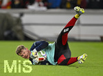 30.03.2026, Fussball Freundschafts-Länderspiele 2.Spieltag, Deutschland - Ghana, in der MHP-Arena Stuttgart (Deutschland). Torwart Alexander Nübel (Deutschland) beim Aufwärmen,