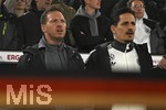 30.03.2026, Fussball Freundschafts-Länderspiele 2.Spieltag, Deutschland - Ghana, in der MHP-Arena Stuttgart (Deutschland). v.l. Trainer Julian Nagelsmann (Deutschland) und Co-Trainer Benjamin Hübner  (Deutschland) 