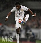 30.03.2026, Fussball Freundschafts-Länderspiele 2.Spieltag, Deutschland - Ghana, in der MHP-Arena Stuttgart (Deutschland). Derrick Köhn (Ghana) am Ball.