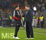 30.03.2026, Fussball Freundschafts-Länderspiele 2.Spieltag, Deutschland - Ghana, in der MHP-Arena Stuttgart (Deutschland). v.l. Co-Trainer Benjamin Glück (Deutschland) und Trainer Julian Nagelsmann (Deutschland) 