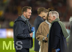 30.03.2026, Fussball Freundschafts-Länderspiele 2.Spieltag, Deutschland - Ghana, in der MHP-Arena Stuttgart (Deutschland). v.li: Trainer Julian Nagelsmann (Deutschland) und TV-Kommentator Bastian Schweinsteiger.