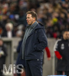30.03.2026, Fussball Freundschafts-Länderspiele 2.Spieltag, Deutschland - Ghana, in der MHP-Arena Stuttgart (Deutschland). Trainer Julian Nagelsmann (Deutschland) nachdenklich 