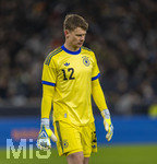 30.03.2026, Fussball Freundschafts-Länderspiele 2.Spieltag, Deutschland - Ghana, in der MHP-Arena Stuttgart (Deutschland). Torwart Alexander Nübel (Deutschland) nachdenklich 