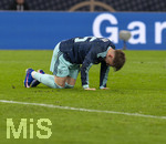 30.03.2026, Fussball Freundschafts-Länderspiele 2.Spieltag, Deutschland - Ghana, in der MHP-Arena Stuttgart (Deutschland). Lennart Karl (Deutschland) mit Schmerzen am Bein 