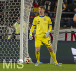 30.03.2026, Fussball Freundschafts-Länderspiele 2.Spieltag, Deutschland - Ghana, in der MHP-Arena Stuttgart (Deutschland). Torwart Alexander Nübel (Deutschland) am Ball 