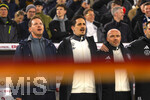 30.03.2026, Fussball Freundschafts-Länderspiele 2.Spieltag, Deutschland - Ghana, in der MHP-Arena Stuttgart (Deutschland). Bei der Hymne, v.li: Trainer Julian Nagelsmann (Deutschland), Co-Trainer Benjamin Hübner (Deutschland), Co-Trainer Alfred Schreuder (Deutschland), 