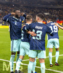 30.03.2026, Fussball Freundschafts-Länderspiele 2.Spieltag, Deutschland - Ghana, in der MHP-Arena Stuttgart (Deutschland). Torjubel v.li: Antonio Rüdiger (Deutschland), Joshua Kimmich (Deutschland), Deniz Undav (Deutschland) 
