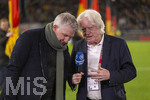 30.03.2026, Fussball Freundschafts-Länderspiele 2.Spieltag, Deutschland - Ghana, in der MHP-Arena Stuttgart (Deutschland). Winfried Schäfer (re, GER, Technischer Direktor und Berater für den ghanaischen Fußballverband (GFA)) mit Bastian Schweinsteiger beim ARD-Interview.