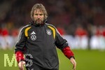 30.03.2026, Fussball Freundschafts-Länderspiele 2.Spieltag, Deutschland - Ghana, in der MHP-Arena Stuttgart (Deutschland). Stefan Wessels (Torwarttrainer DFB) beim warmmachen 
