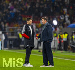 30.03.2026, Fussball Freundschafts-Länderspiele 2.Spieltag, Deutschland - Ghana, in der MHP-Arena Stuttgart (Deutschland).  v.l. Co-Trainer Benjamin Glück (Deutschland) und Trainer Julian Nagelsmann (Deutschland) nach dem Spiel auf dem Platz.
