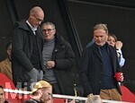 04.04.2026, Fussball 1. Bundesliga 2025/2026, 28.Spieltag, VfB Stuttgart - Borussia Dortmund, in der MHP-Arena Stuttgart, Geschäftsführer Carsten Cramer und Geschäftsführer Hans-Joachim Watzke (beide, Borussia Dortmund) 
 

